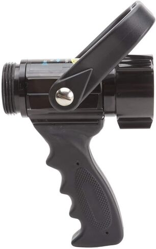 FireHoseDirect Heavy Duty Aluminum 1 1/2 inch pistol grip nozzle with Durable Rubber Bumper (NH) in Kuwait