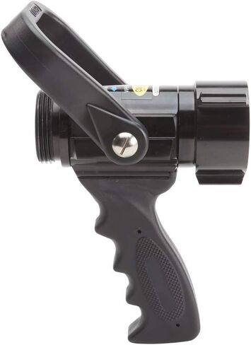 FireHoseDirect Heavy Duty Aluminum 1 1/2 inch pistol grip nozzle with Durable Rubber Bumper (NH) in Kuwait