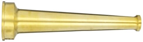 معدات إطفاء الحريق النحاسية من Dixon Valve & Coupling BN25F، فوهة خرطوم عادي، 2-1/2 بوصة NST (NH)، طول 12 بوصة، فتحة 1 بوصة in Kuwait