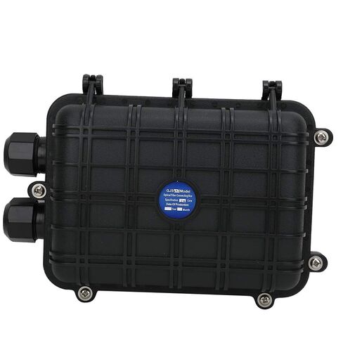 Fiber Optic Splice Enclosure,1 in 1 Out Fiber Termination Kit with 4-Layer Adjustable Splice Box, 24 Core Capacity for Aerial/Pipeline/Direct Burial Fiber Cable Connection in Kuwait