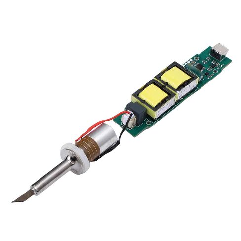 WALFRONT Ultrasonic Cutter Transducer 30W 40KHz Ultrasonic Cutting Tool Transducer Blade Cutting with Drive Module for 3D Print Plastic Wood Resin Repair and DIY in Kuwait