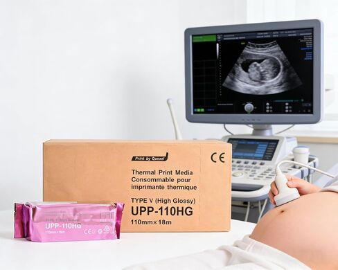 UPP-110HG High Gloss Ultrasound Thermal Paper, Premium Ultrasound Print Media, 10 Rolls Per Box in Kuwait