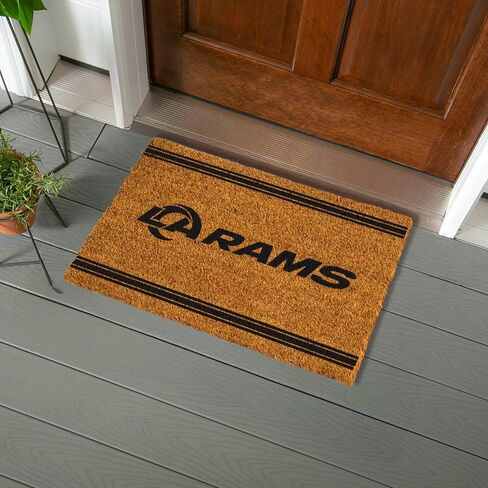 سجادة Team Sports America Los Angeles Rams PVC ديكور داخلي وخارجي لمحبي الرياضة in Kuwait