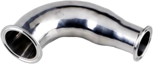 2" * 1.5" Tri-clamp Reducing Elbow For Homebrewing Variable Diameter 304 Stainless Steel 2.5" 3“ 4"(TC77.5 to TC64) in Kuwait