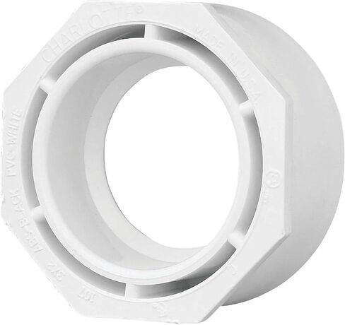 3 In. SPG x 2 In. Hub Schedule 40 DWV Reducing PVC Bushing in Kuwait
