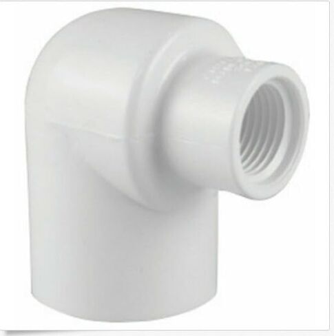 5 Pack Reducing Elbow 1" X 3/4" 90 Deg. White Pvc Schedule 40 in Kuwait