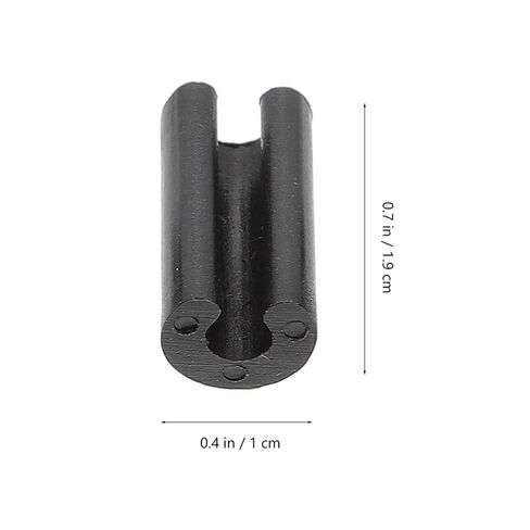 VALICLUD 200pcs Plastic Sink Rack Wire Bumpers with 4.8mm Opening Non-Slip Leg End Caps for Kitchen Rack Protection and Wire Bumper Replacement Add Protection to Sink Legs in Kuwait