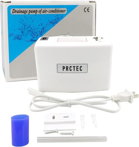 Mini Condensate Pump,110V/220V,24L/H Flow,White Split Condensate Pump,For Indoor Air Conditioning, HVAC, Dehumidifier, etc. in Kuwait