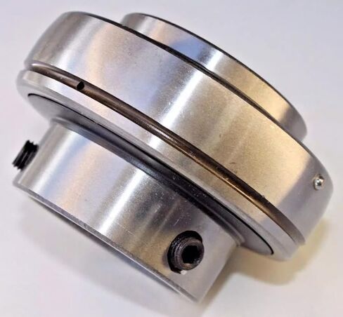 UC208 Replacement Insert Bearing 40mm Bore w/Set Screws Spherical OD Re-Lube Type in Kuwait