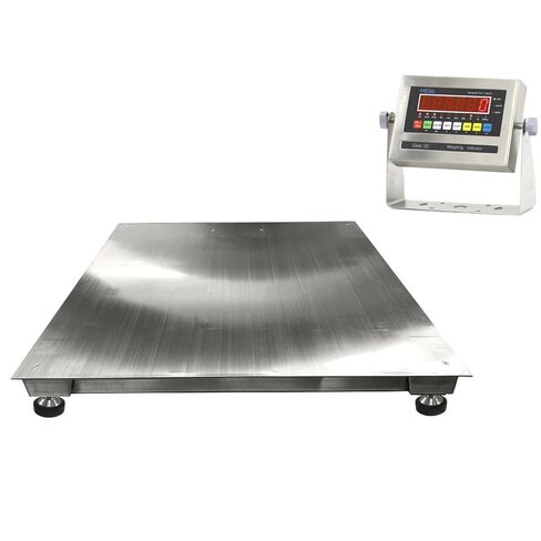SellEton SL-800-SS NTEP 48" X 48" 4' X 4' (قانوني للتجارة) ميزان أرضي من الفولاذ المقاوم للصدأ قابل للغسل | 5000 رطل × 1 رطل in Kuwait