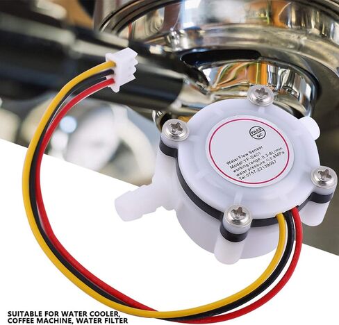 YF-S401 Water Flow Sensor Switch,Water Hall Flow Effect Sensor Control Flowmeter with Barb Joint Water Flow Sensor Control Flow Sensor Suitable for Water Cooler in Kuwait