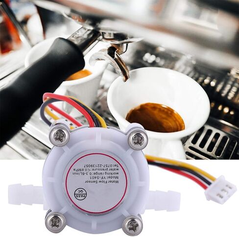 YF-S401 Water Flow Sensor Switch,Water Hall Flow Effect Sensor Control Flowmeter with Barb Joint Water Flow Sensor Control Flow Sensor Suitable for Water Cooler in Kuwait