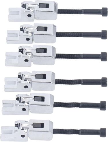 6PCS Guitar Tremolo Saddle, Metal Guitar Locked String Saddle for Floyd Rose Electric Bridge in Kuwait