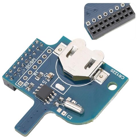 GOTOTOP Real Time Clock Board, RTC Module V1.3 for Mister FPGA with CR1220 Backup, Compatible with terasic de10 Nano and Mister IO Board in Saudi Arabia