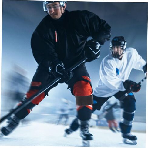 2pcs Adjustable Shin Guard Strap Elastic Non- Bands for Ice Hockey Field Hockey and Skating Sports Protective Sleeves for Men and Women in Kuwait