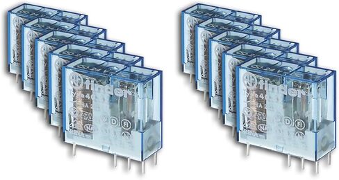 Finder, 40.52.9.024.0000, DPDT, 8A, 24V DC Coil, AgNi Contact, Miniature PCB/Plug-in Relay in Kuwait
