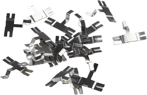 Nickel Plated Steel Strip Sheets for Spot Welder, 40 Pieces 1.02 Inch Connector Tabs, High Purity Nickel Coating for Building for custom Packs in Kuwait
