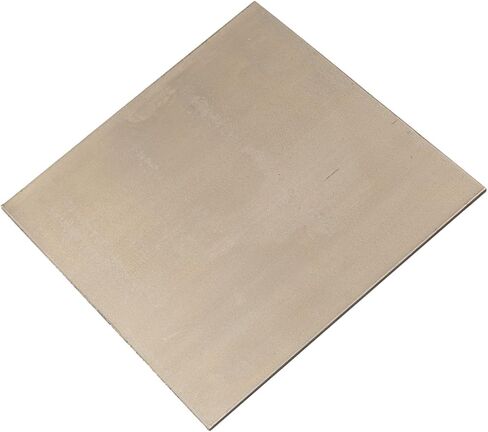 FABULETTA Pure Nickel Sheet Plate 99.96% High Purity Ni Metal Flat For Electroplating Anode Element Alkali Resistant Equipment 1mm Thickness 100x100mm Silver in Kuwait