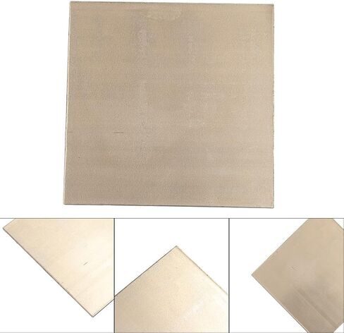 FABULETTA Pure Nickel Sheet Plate 99.96% High Purity Ni Metal Flat For Electroplating Anode Element Alkali Resistant Equipment 1mm Thickness 100x100mm Silver in Kuwait