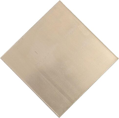 FABULETTA Pure Nickel Sheet Plate 99.96% High Purity Ni Metal Flat For Electroplating Anode Element Alkali Resistant Equipment 1mm Thickness 100x100mm Silver in Kuwait