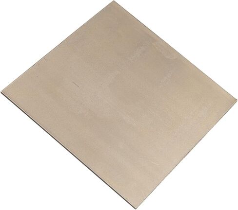 FABULETTA Pure Nickel Sheet Plate 99.96% High Purity Ni Metal Flat For Electroplating Anode Element Alkali Resistant Equipment 1mm Thickness 100x100mm Silver in Kuwait