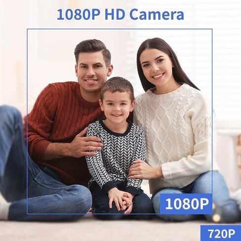 Home Security Camera, 4K HD Mini WiFi Portable Nanny Cam with AI Motion Detection & Night Vision Tiny Cameras for Home Pet Baby Office Indoor Outdoor in Saudi Arabia