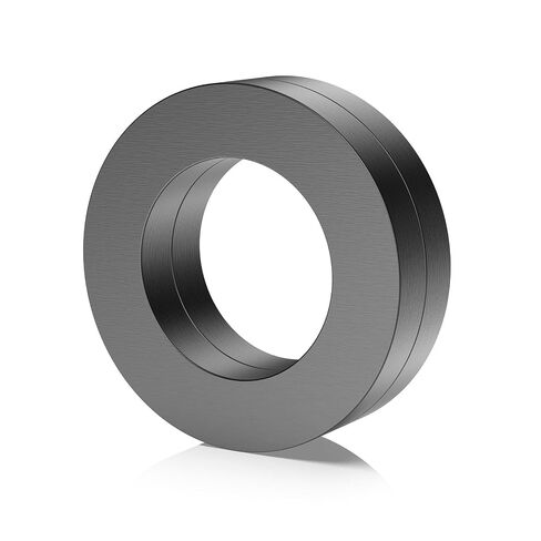3Pcs Large Heavy Duty Ring Magnets, OD2.36 x ID1.25 x T0.39 Strong Round Ceramic Magnets for Crafts, Tool Room, DIY, Whiteboard, Industry Science, School in Kuwait