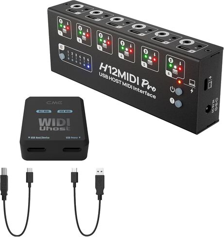 CME H12MIDI Pro + WIDI Uhost - مضيف USB ممتاز مع توسيع Bluetooth MIDI المتقدم in Kuwait
