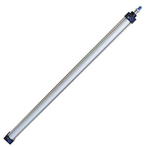 أسطوانة هوائية من الألومنيوم - SC 40 × 800 PT، أسطوانة هواء صغيرة/قياسية مع قضيب مكبس من الكروم وغطاء نحاسي، أسطوانات هواء صناعية عالية القوة مقاومة للتآكل in Kuwait