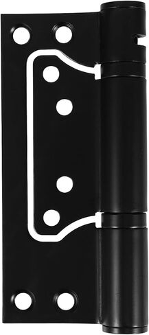 BESTYASH Heavy Duty Stainless Steel Hydraulic Door Closer Hinge with Hydraulic Buffering and Easy Installation for Cabinet and Wardrobe Doors, Modern Sleek Design Black Finish in Kuwait