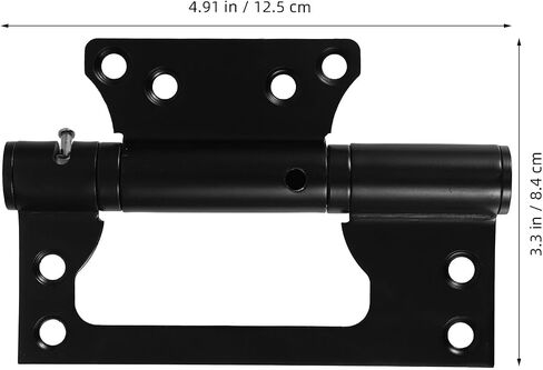 Uonlytech Hidden Stainless Steel Hydraulic Door Closer Hinge with Silent Operation and Hydraulic Buffering for Cabinet and Furniture Doors, Modern Sleek Design in Kuwait