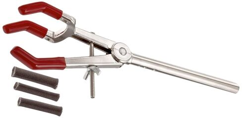 Talboys 916109 مطلي بالنيكل والزنك 3 شقوق مزدوجة التعديل UltraJaws Extension مشبك عالي التحمل، قطر 11 مم × ذراع طول 127 مم، حجم قبضة 103 مم، كبير in Kuwait