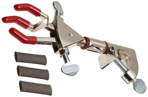 Talboys 916109 مطلي بالنيكل والزنك 3 شقوق مزدوجة التعديل UltraJaws Extension مشبك عالي التحمل، قطر 11 مم × ذراع طول 127 مم، حجم قبضة 103 مم، كبير in Kuwait