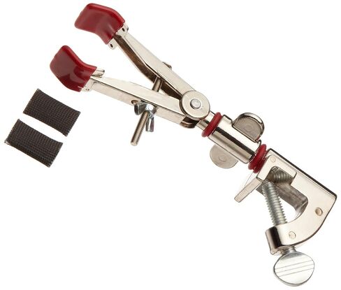 Talboys 916109 مطلي بالنيكل والزنك 3 شقوق مزدوجة التعديل UltraJaws Extension مشبك عالي التحمل، قطر 11 مم × ذراع طول 127 مم، حجم قبضة 103 مم، كبير in Kuwait