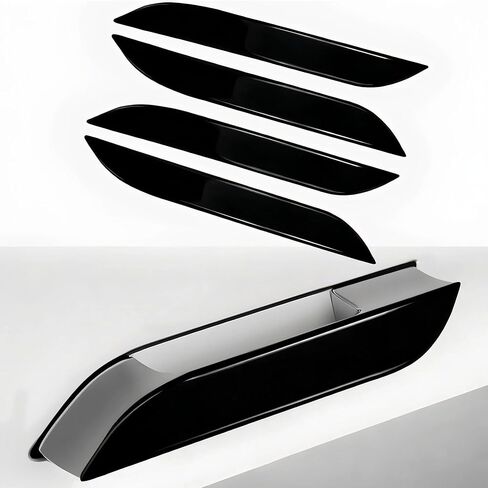 Door Handle Sticker for 2017-2025 Tesla Model X Black Door Handle Cover Wrap for Tesla Model X Accessories in Kuwait