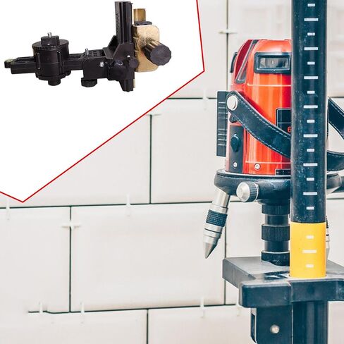 Adjustable Pan Tilt Level Telescopic Rod Lifting Support Pole 360 Degree Rotate Fine Adjustment PP Material Multifunctional Design Suitable for, B in Kuwait