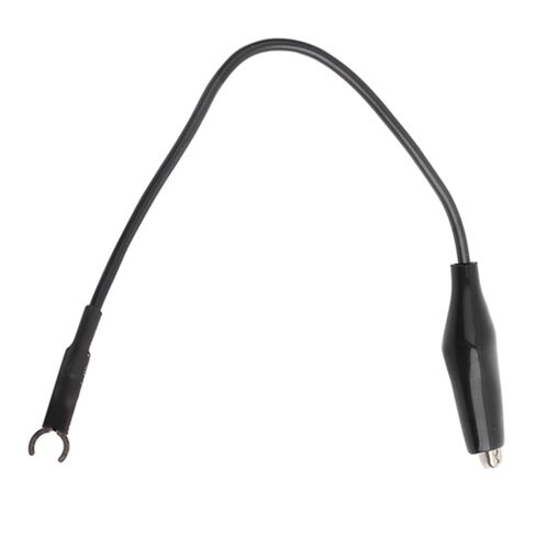 Jeanoko 4PCS Oscilloscope Probe Ground Wire Cable with Clamp, Plastic Oscilloscope Probe Accessories, Test Leads,Conform to RoHS Standard in Kuwait