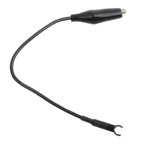 Jeanoko 4PCS Oscilloscope Probe Ground Wire Cable with Clamp, Plastic Oscilloscope Probe Accessories, Test Leads,Conform to RoHS Standard in Kuwait