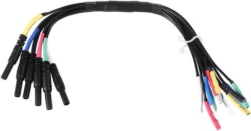 YWBL-WH HT306 6 Channel Universal Automotive Diagnostic Oscilloscope Test Leads with Color Coded Insulated Probes for Performing Real Time Signal Analysis in Kuwait