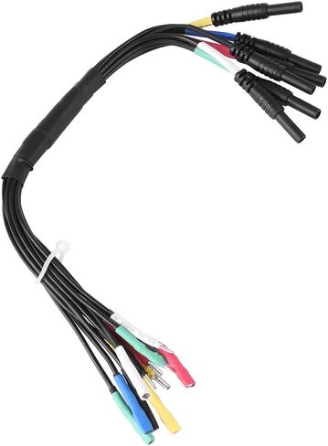 YWBL-WH HT306 6 Channel Universal Automotive Diagnostic Oscilloscope Test Leads with Color Coded Insulated Probes for Performing Real Time Signal Analysis in Kuwait