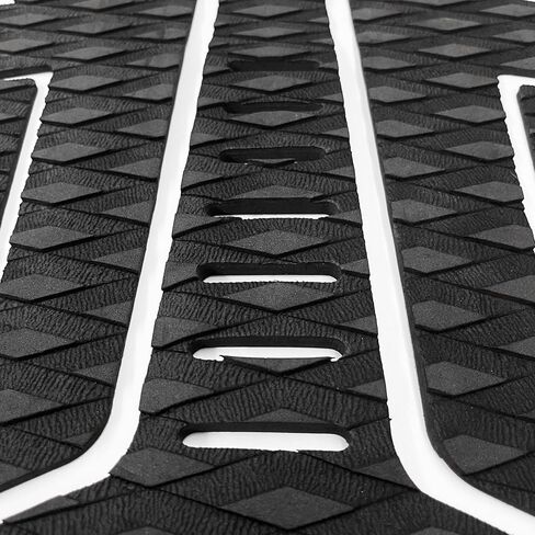 Surfboard Traction Pads Set, 9 Pieces EVA Pads for Front and Back, Adjustable with 3 Adhesive, Fits All Board Sizes (Black) in Kuwait