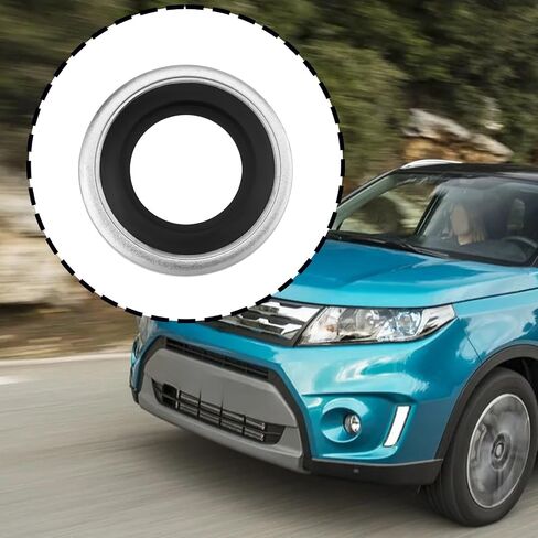 SING F LTD 50Pcs M5 Bonded Seal Washers Nitrile Sealing Washer 5.7x9x1mm for Car in Kuwait