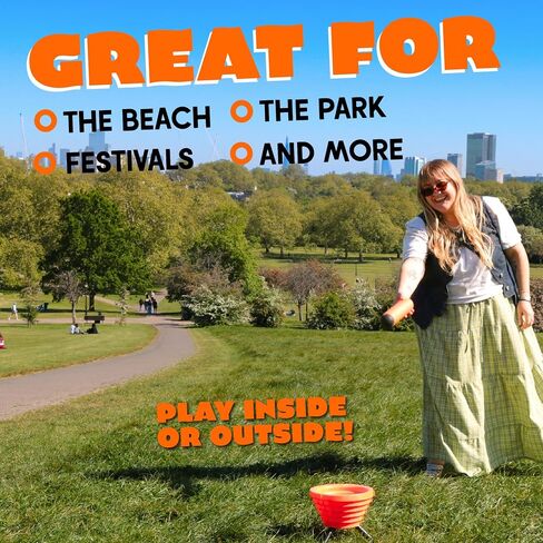 Noodle Flip: Ultimate Toss Game for The Beach or Yard | No Sweat Action Game | Fun for Adults, Kids and Groups | Age 8+, for 2+ Players in Kuwait