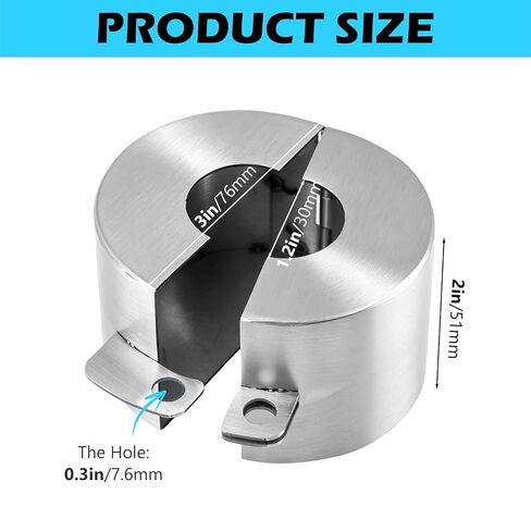 Outdoor Faucet Spigot Lock, Faucet Spigot Lock Cover with Padlock and Keys, Fits Valve Handles Up to 3.15 in Dia, Helps Limit Unauthorized Use in Kuwait