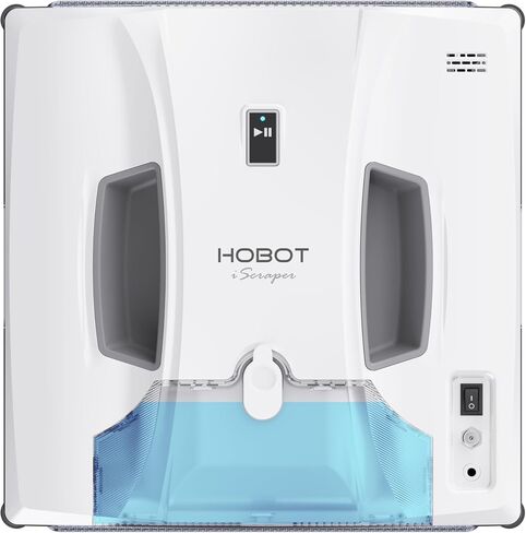 روبوت تنظيف النوافذ HOBOT-SP10 iScraper، كشط الرذاذ، شفط 6000 باسكال، تطبيق + جهاز تحكم عن بعد، زجاج مؤطر/بدون إطار، للاستخدام الداخلي/الخارجي in Kuwait