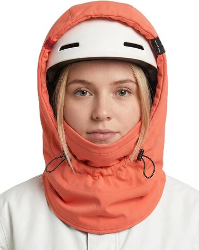 DOOK SNOW Ski Helmet Hood Cover - 3-in-1 Windproof Balaclava with Adjustable Drawstring, Fleece Lined Face Mask for Men&Women in Kuwait