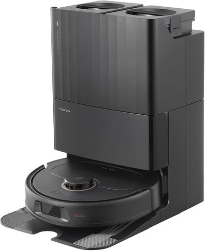 مكنسة وممسحة roborock Qrevo Pro Robot مع تقنية FlexiArm Design Edge Mopping، وغسل ممسحة الماء الساخن الديناميكي وتجفيف الممسحة تلقائيًا، شفط 7000 باسكال (متجدد) in Kuwait