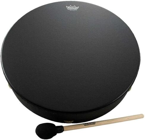 REMO Black Earth Buffalo drum- 14 inches in Kuwait