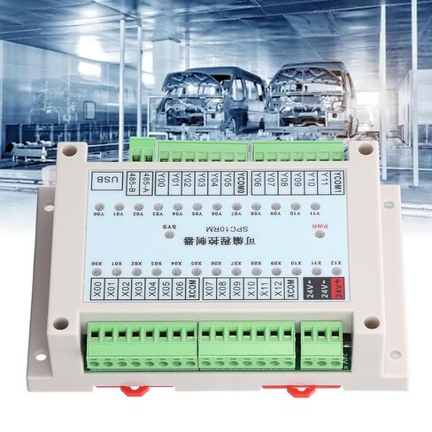 SPC10RM Industrial Control Board Controller, ABS PLC Programmable Controller Control Board, PLC Programmable Logic Controller for Household in Kuwait