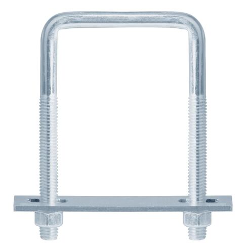 8 Pcs 2-1/2 Inch Wide Square U-Bolt, 3/8" x 2-1/2" x 4-1/8" in Kuwait